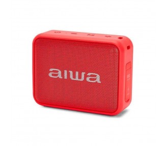 Altavoz Aiwa Bs-200Rd Bluetooth Rojo