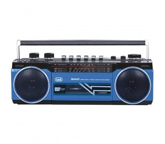 Radio Cd Portátil 512 Player Azul