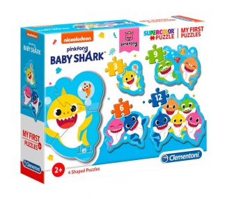 Puzzle My First Puzzle Baby Shark 3-6-9-12Pzs