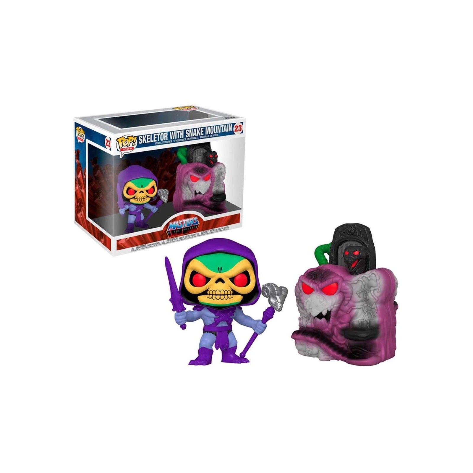 Figura Funko Pop Masters Of The Universe Town Skeletor With
