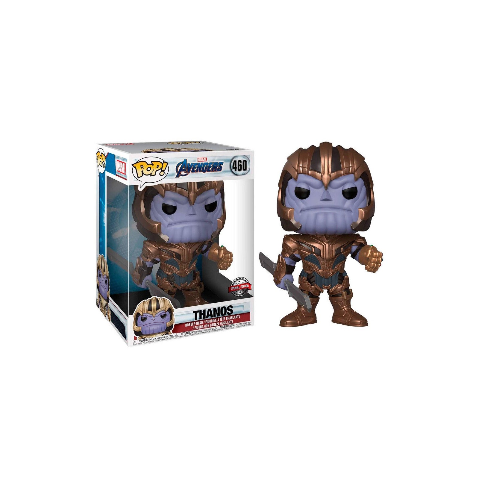 Figura Funko Pop Marvel: Avengers Endgame 10" Thanos