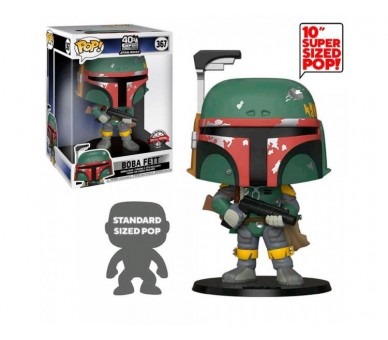 Figura Funko Pop Star Wars: 10" Boba Fett