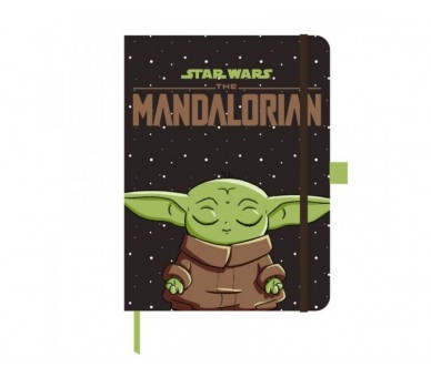 Cuaderno A5 Yoda Mandalorian Star Wars