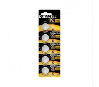 Duracell Pila Boton Litio Cr2032 3V Blister*5