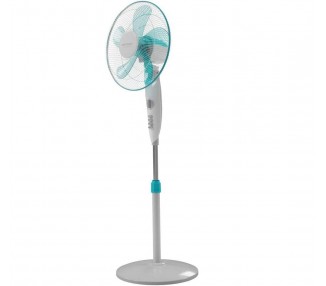 Ventilador Pie Cecotec Energysilence 520 Power 16" Blanco