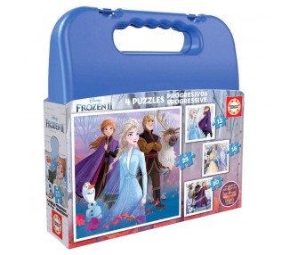 Puzzle Progresivo Frozen 2 Disney 12-16-20-25Pzs