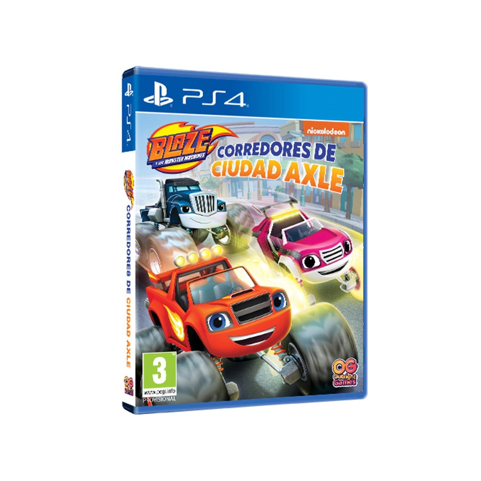 Blaze Y Los Monster Machines Corredores De Ciudad Axle Ps4