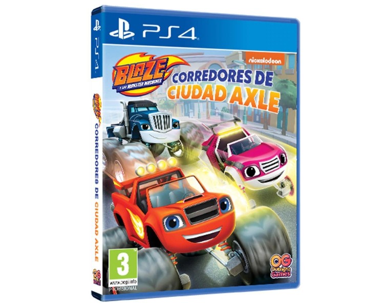 Blaze Y Los Monster Machines Corredores De Ciudad Axle Ps4