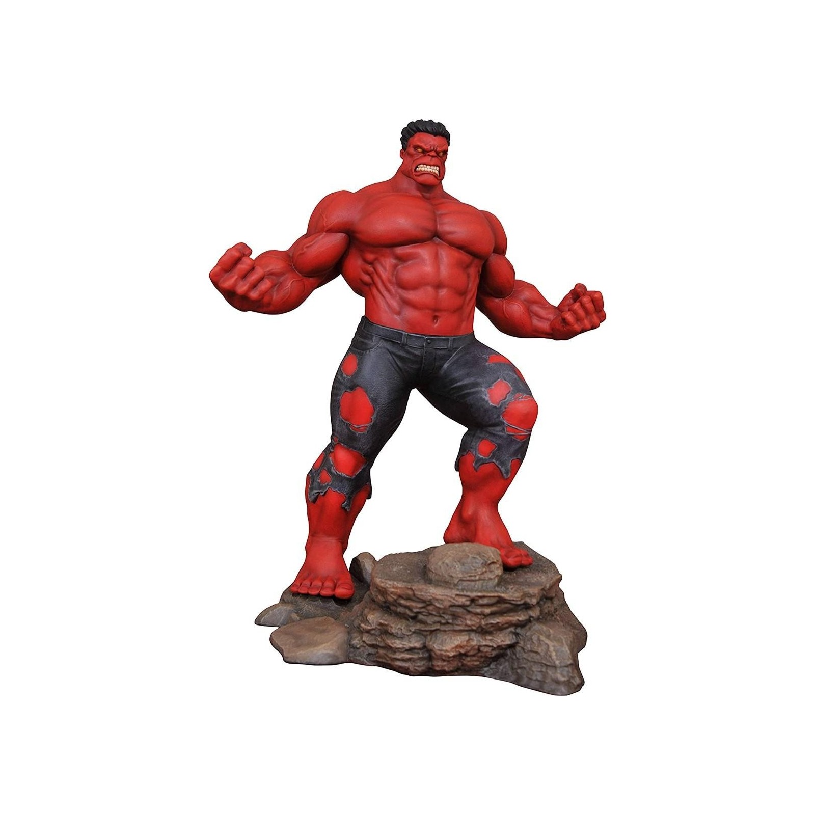 Figura Diorama Red Hulk Marvel 25Cm