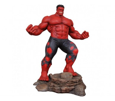 Figura Diorama Red Hulk Marvel 25Cm
