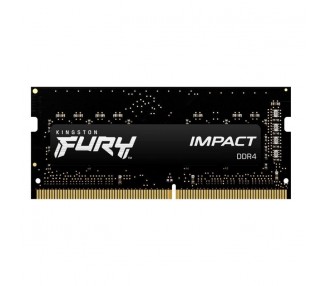 Memoria Ram Kingston Fury Impact 8Gb/ Ddr4/ 2666Mhz/ 1.2V/ C