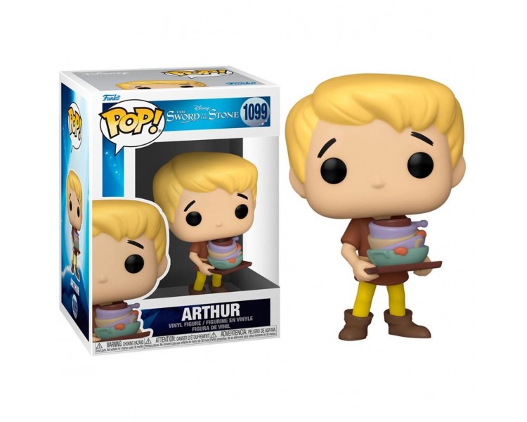 Figura Pop Disney Merlin El Encantador Arthur