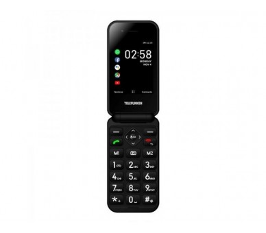 Teléfono Móvil Telefunken S740 Para Personas Mayores/ Negro