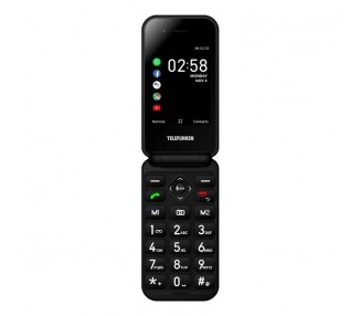 Teléfono Móvil Telefunken S740 Para Personas Mayores/ Negro