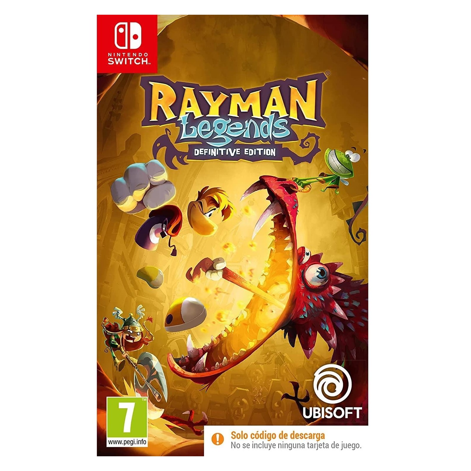 Rayman Legends:Definitive Ed. (Code In Box) Switch