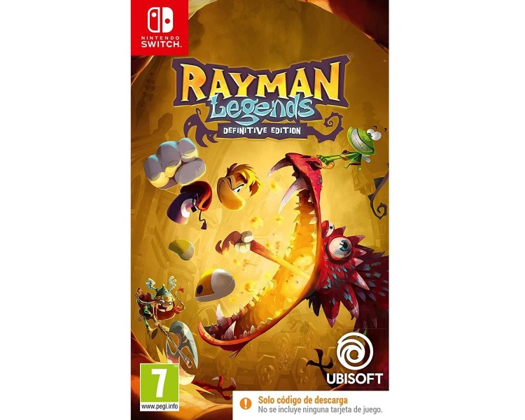 Rayman Legends:Definitive Ed. (Code In Box) Switch