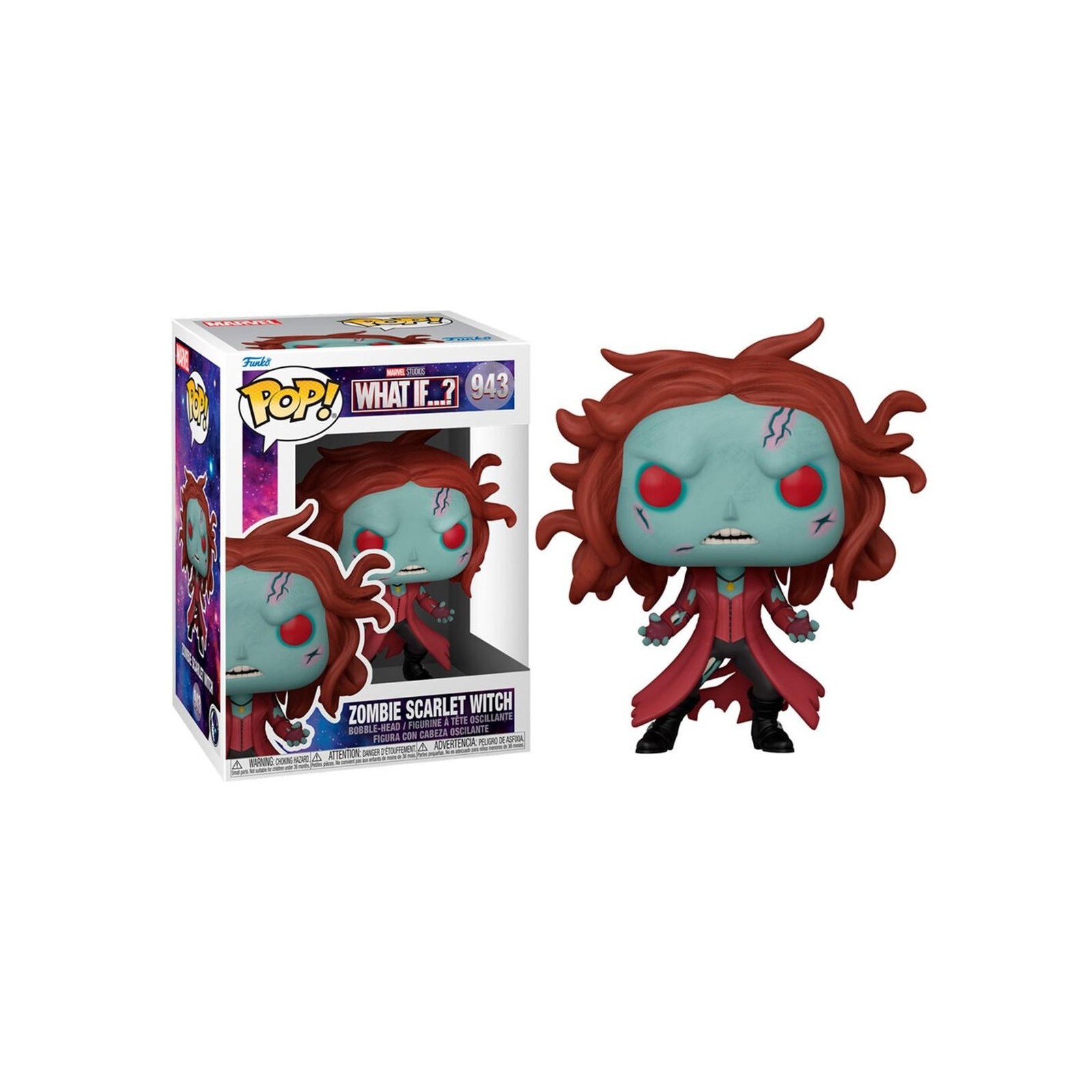 Figura Pop Marvel What If Zombie Scarlet Witch