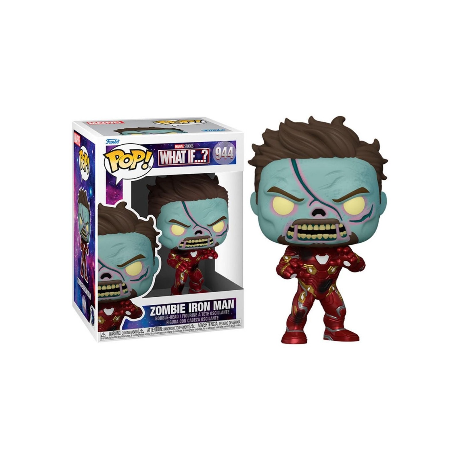 Figura Pop Marvel What If Zombie Iron Man