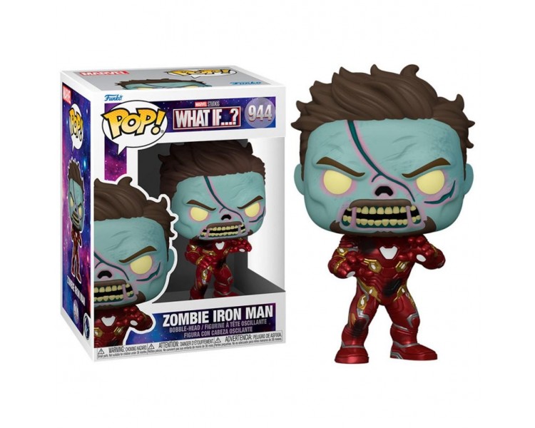 Figura Pop Marvel What If Zombie Iron Man