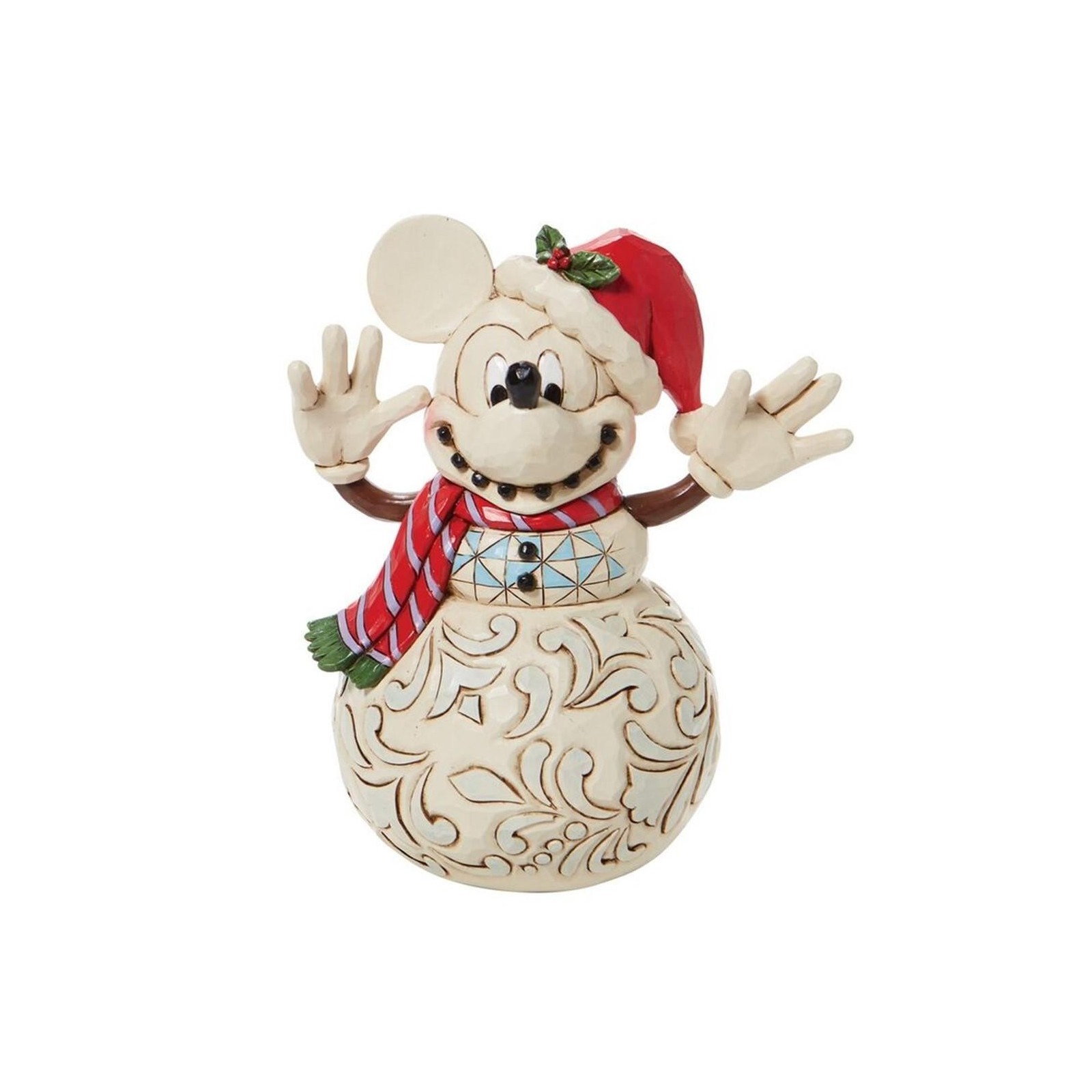 Figura Enesco Disney Muñeco Nieve Mickey