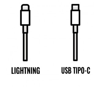 Cable De Carga Apple De Conector Usb-C A Lightning/ 1M