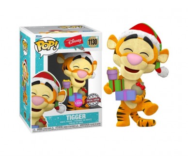 Figura Funko Pop Disney Holiday Tigger Flocked Exclusive