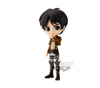 Figura Eren Yeager Ver.A Attack On Titan Q Posket 14Cm