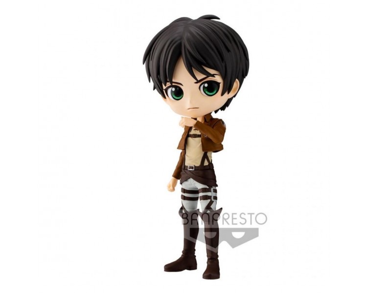 Figura Eren Yeager Ver.A Attack On Titan Q Posket 14Cm