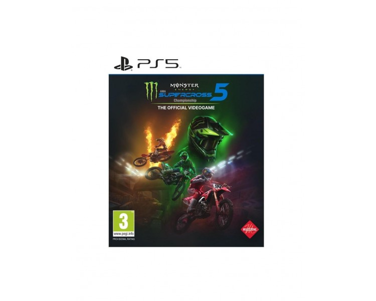 Monster Energy Supercross - The Official Videogame 5  Ps5