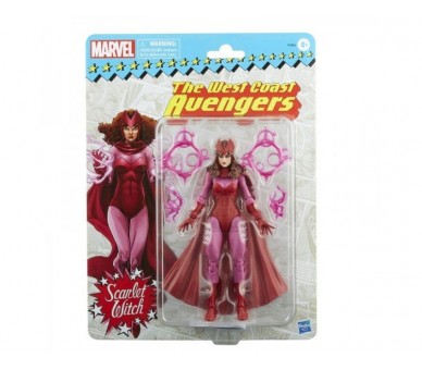 Figura Scarlet Witch Retro Marvel Legends 15Cm