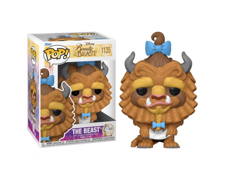 Figura Pop Disney La Bella Y La Bestia Beast With Curls