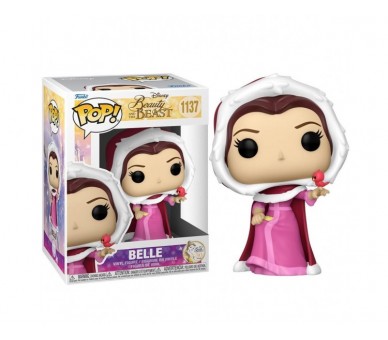 Figura Pop Disney La Bella Y La Bestia Winter Belle