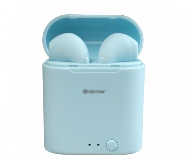 Auricular Bluetooth Denver Twe - 46 Azul Turquesa