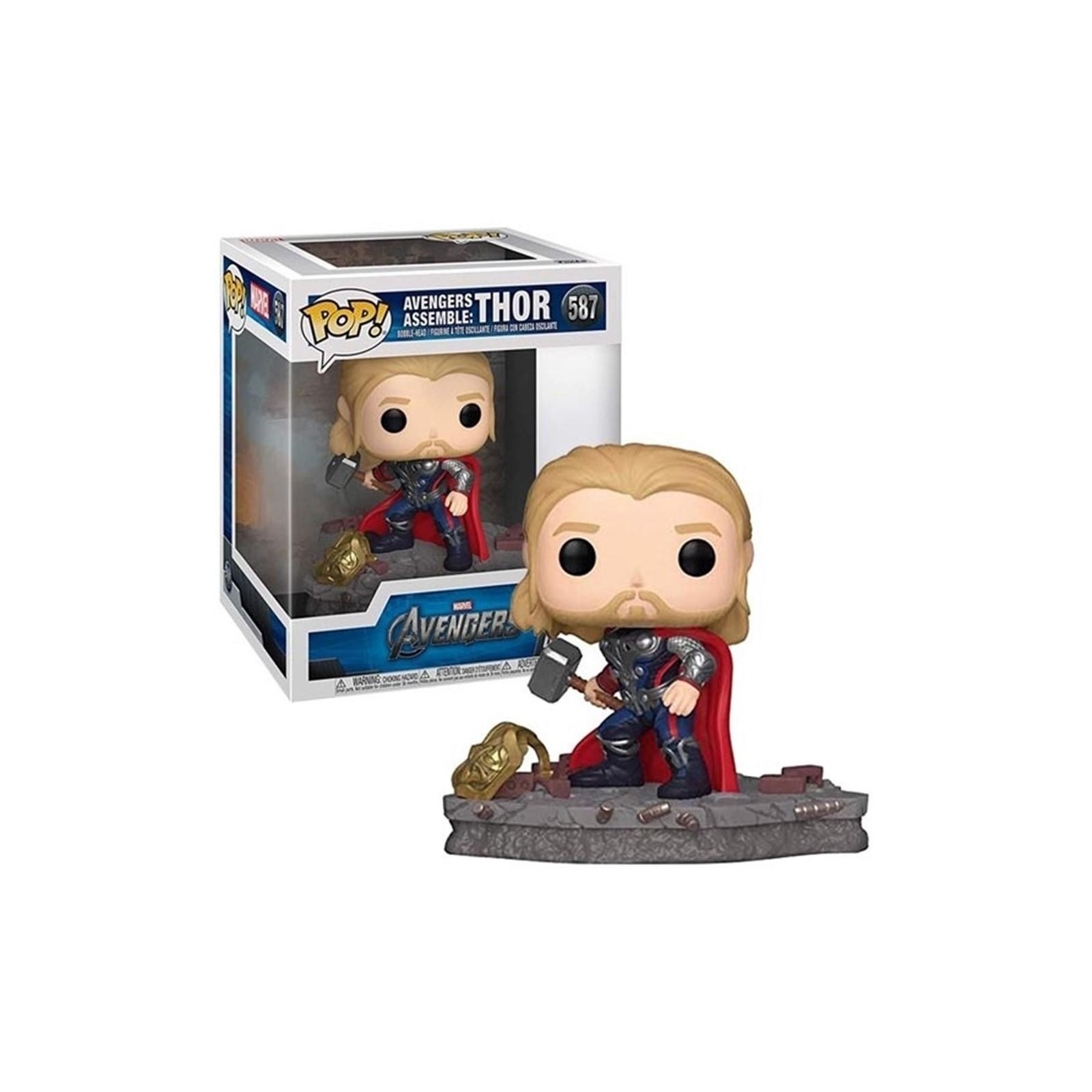 Figura Funko Pop Deluxe Marvel Los Vengadores Avengers Thor