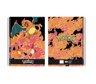 Cuaderno A4 Charmander Evolution Pokemon