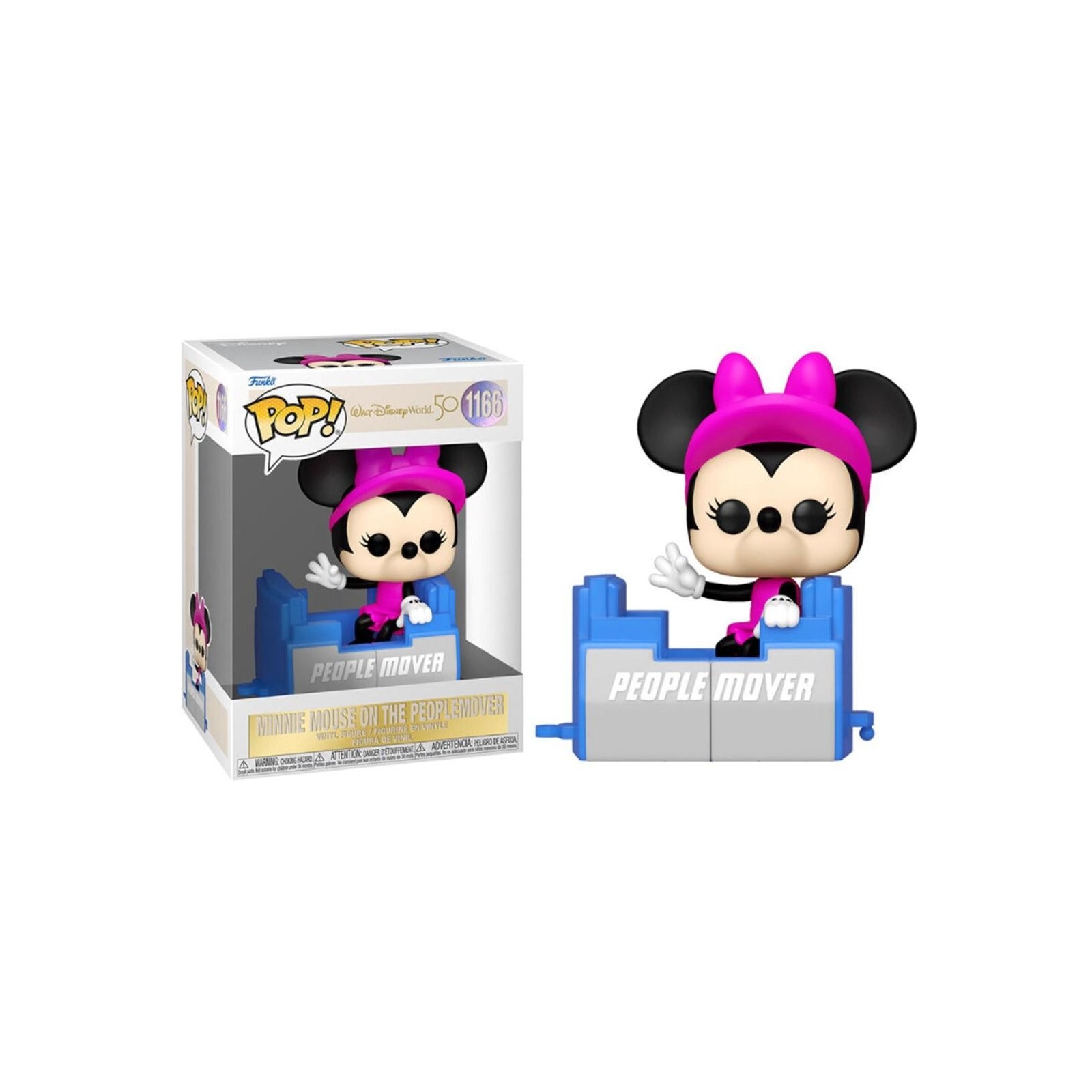 Figura Pop Disney World 50Th Anniversary Minnie People Mover