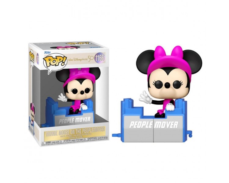 Figura Pop Disney World 50Th Anniversary Minnie People Mover