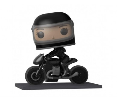 Figura Pop Rides Selina Kyle On Motorcycle The Batman