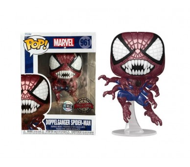 Figura Funko Pop Marvel Doppelganger Spider Man [Metallic] [