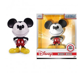 Jada- Mickey Mouse, Figura Metal Mickey 10cm, licencia ofici