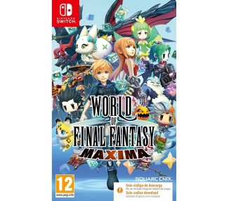World Of Final Fantasy Maxima_Code In Box  Switch