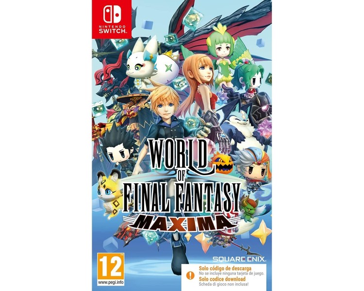 World Of Final Fantasy Maxima_Code In Box  Switch