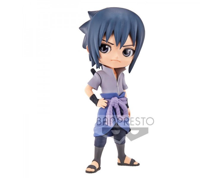 Figura Sasuke Uchiha Ver.A Naruto Shippuden Q Posket 14Cm