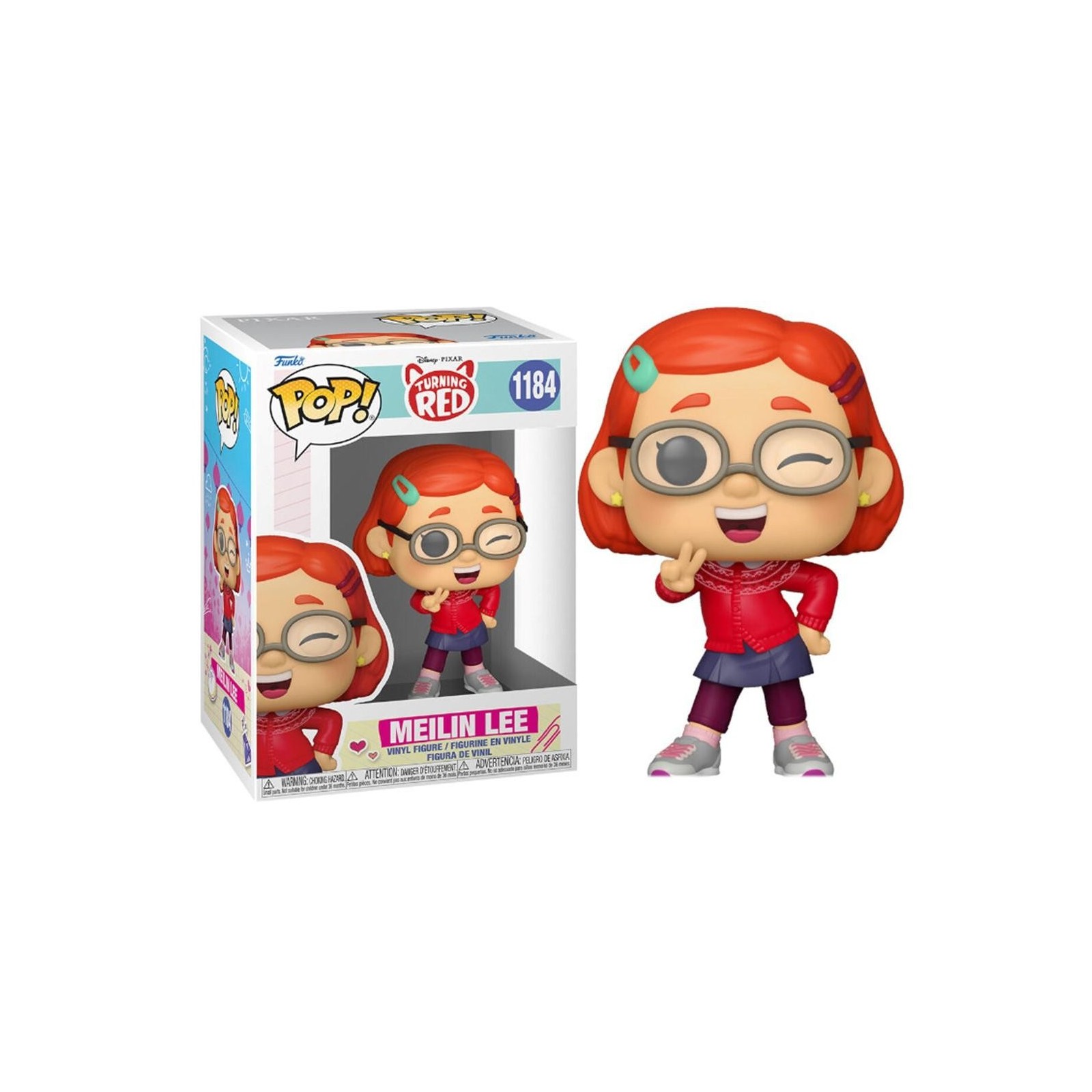 Figura Pop Disney Pixar Turning Red Meilin Lee