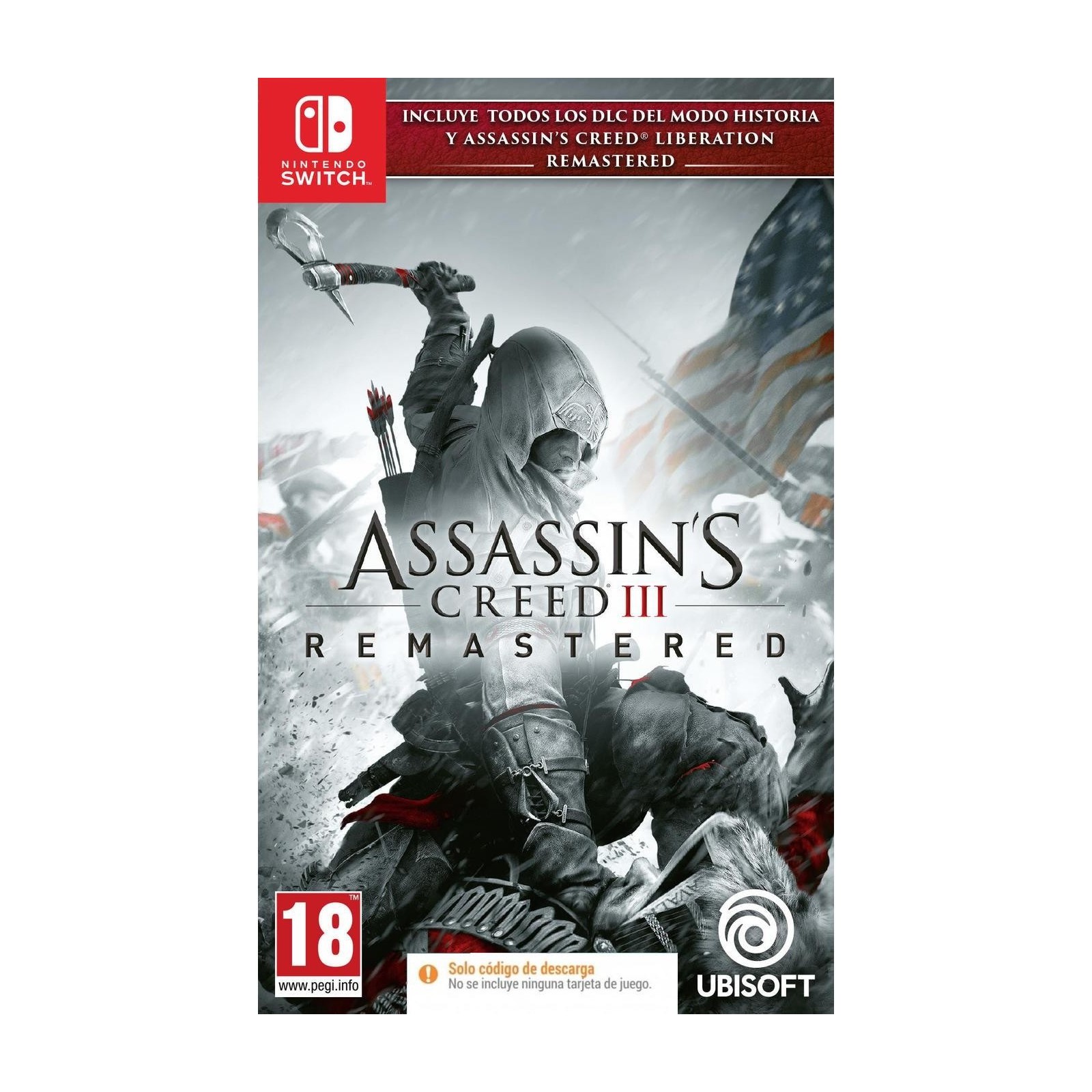 Assassin'S Creed III Remastered(CODE IN BOX) Switch