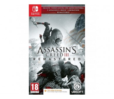 Assassin'S Creed III Remastered(CODE IN BOX) Switch