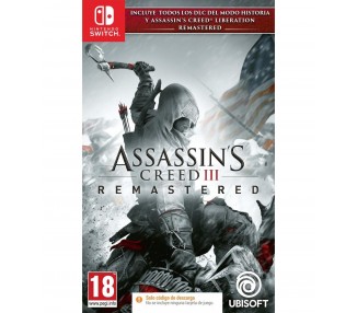 Assassin'S Creed III Remastered(CODE IN BOX) Switch