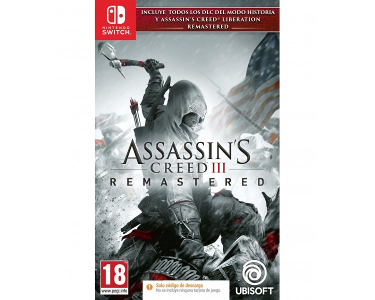 Assassin'S Creed III Remastered(CODE IN BOX) Switch