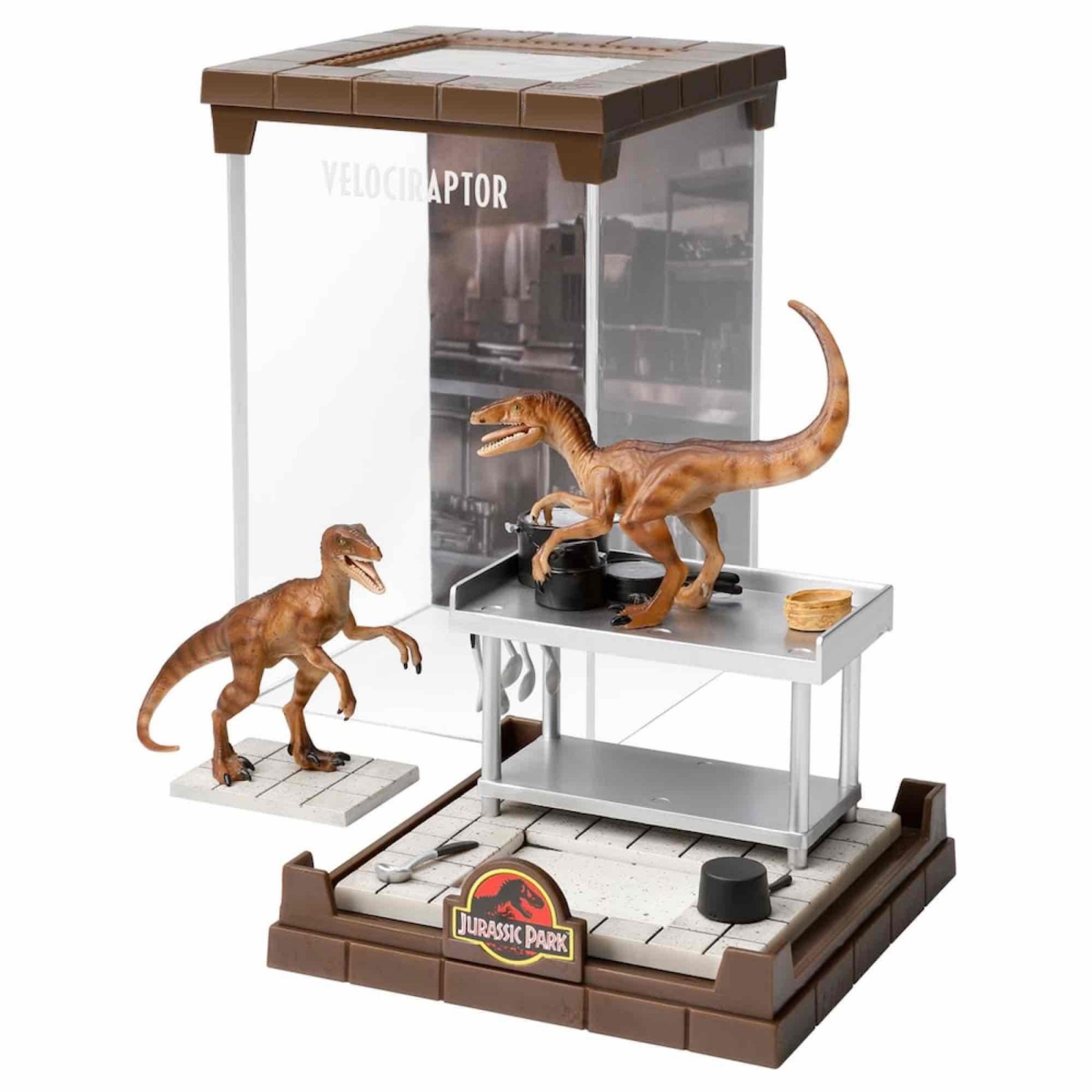 Figura The Noble Collection Jurassic Park Velociraptor Bendy