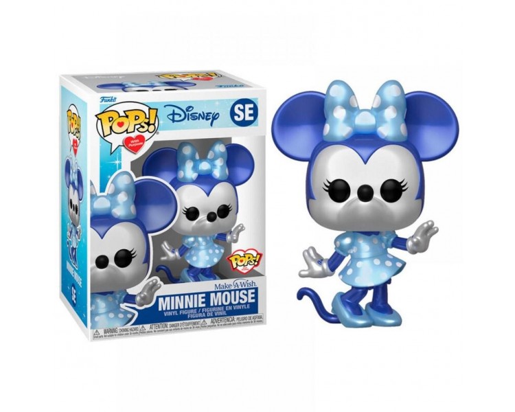 Figura Pop Disney Make A Wish Minnie Mouse Metallic